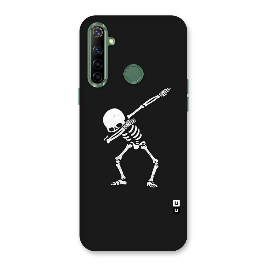 Skeleton Dab White Back Case for Realme Narzo 10