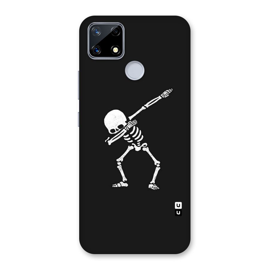 Skeleton Dab White Back Case for Realme Narzo 20