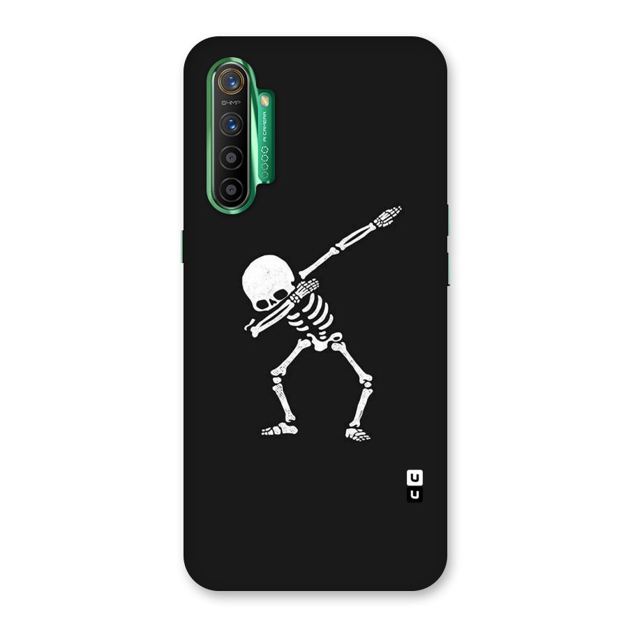 Skeleton Dab White Back Case for Realme X2