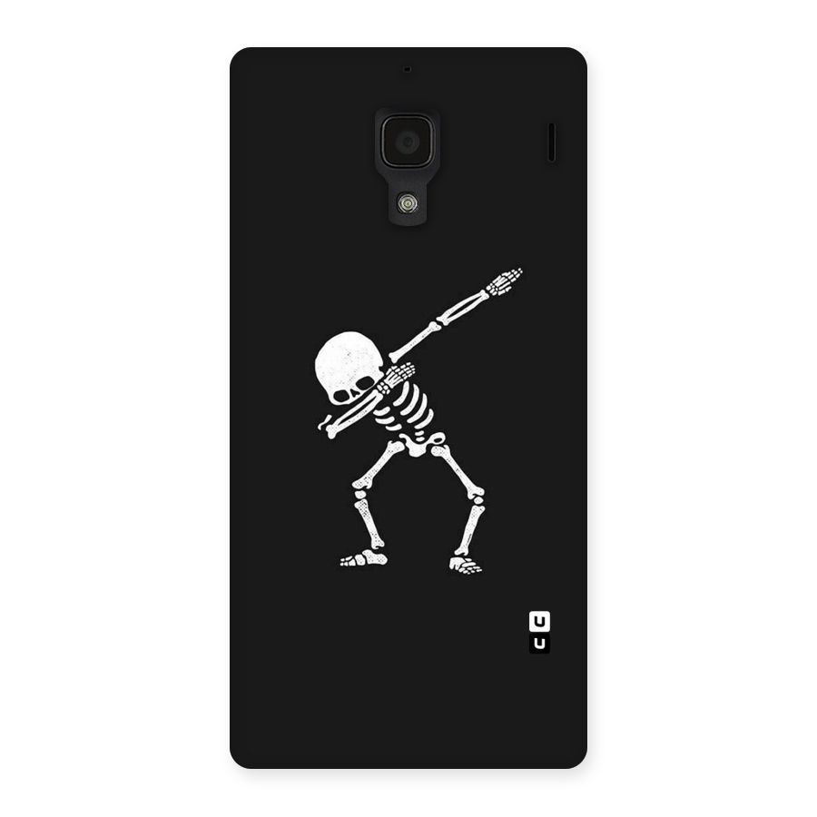 Skeleton Dab White Back Case for Redmi 1S