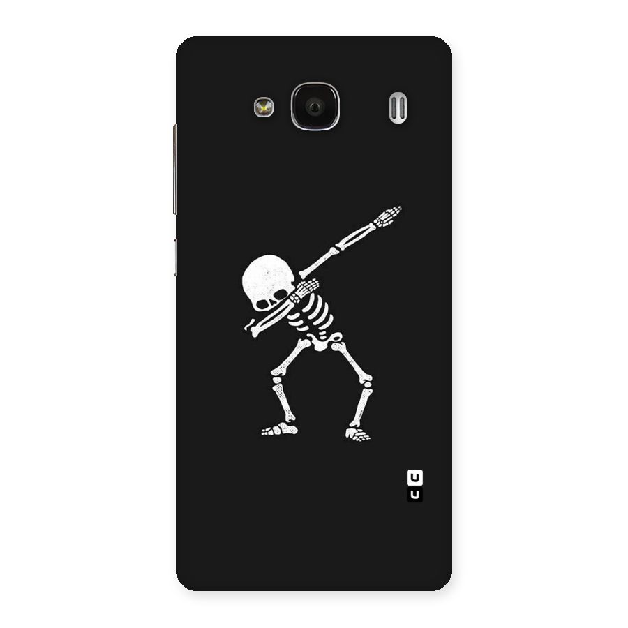 Skeleton Dab White Back Case for Redmi 2