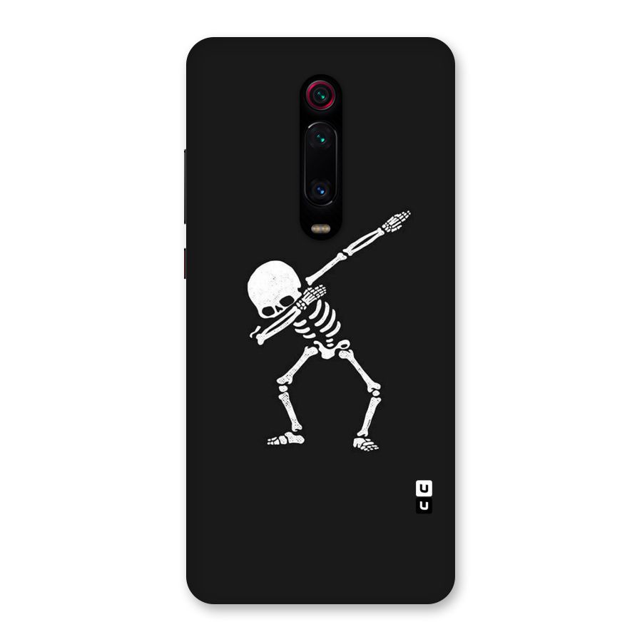 Skeleton Dab White Back Case for Redmi K20 Pro