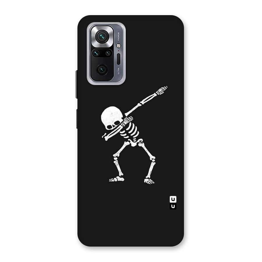 Skeleton Dab White Back Case for Redmi Note 10 Pro Max