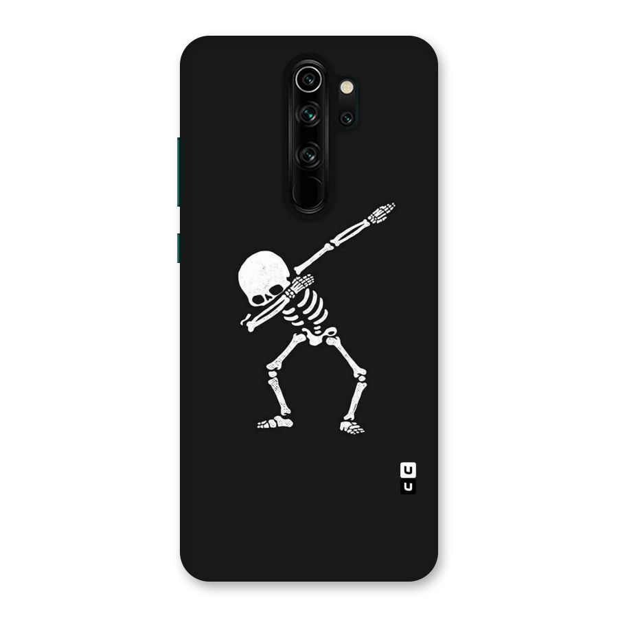 Skeleton Dab White Back Case for Redmi Note 8 Pro