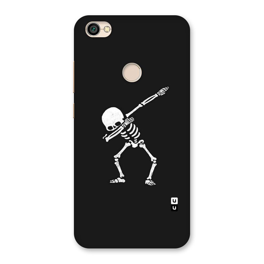 Skeleton Dab White Back Case for Redmi Y1 2017