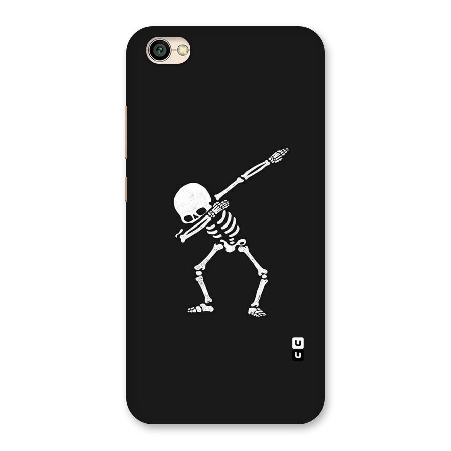 Skeleton Dab White Back Case for Redmi Y1 Lite