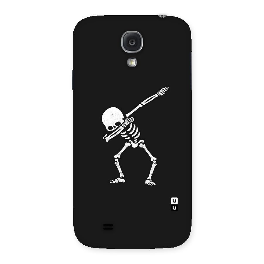 Skeleton Dab White Back Case for Samsung Galaxy S4