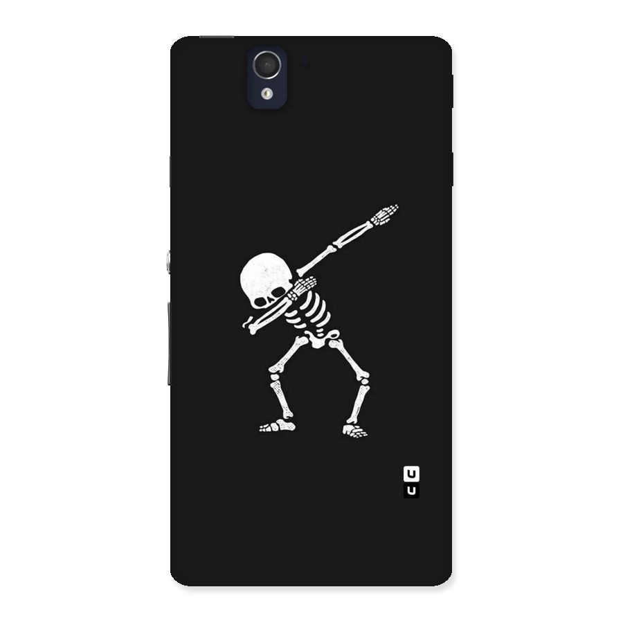 Skeleton Dab White Back Case for Sony Xperia Z