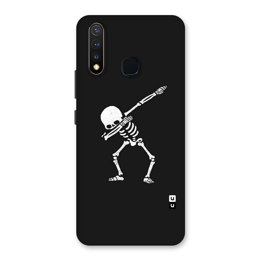 Skeleton Dab White Back Case for Vivo U20