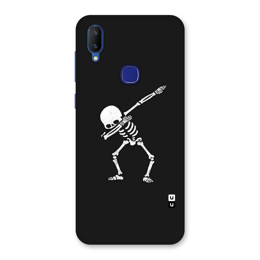 Skeleton Dab White Back Case for Vivo V11