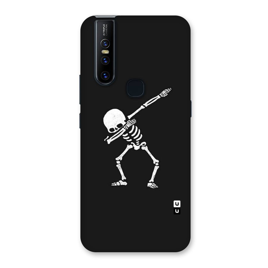 Skeleton Dab White Back Case for Vivo V15