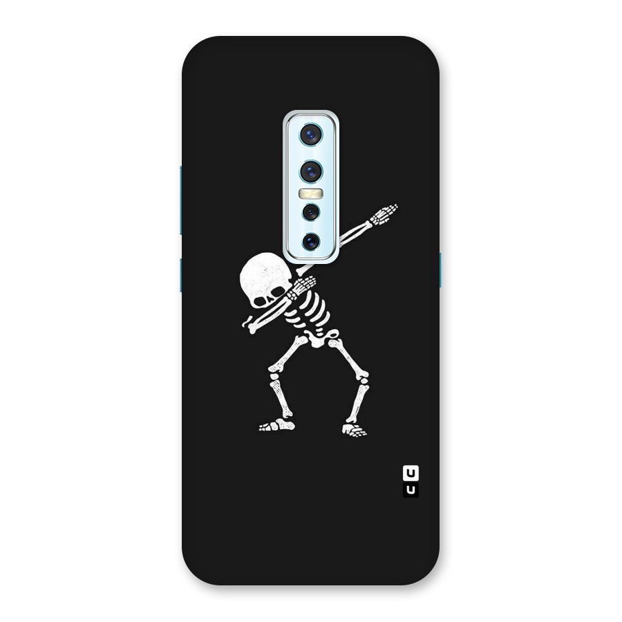 Skeleton Dab White Back Case for Vivo V17 Pro