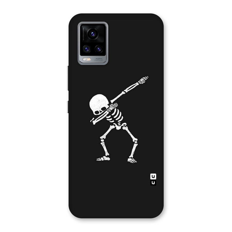 Skeleton Dab White Back Case for Vivo V20