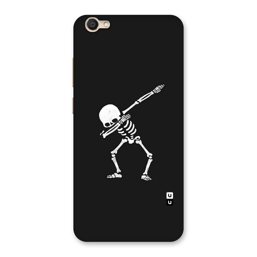 Skeleton Dab White Back Case for Vivo V5