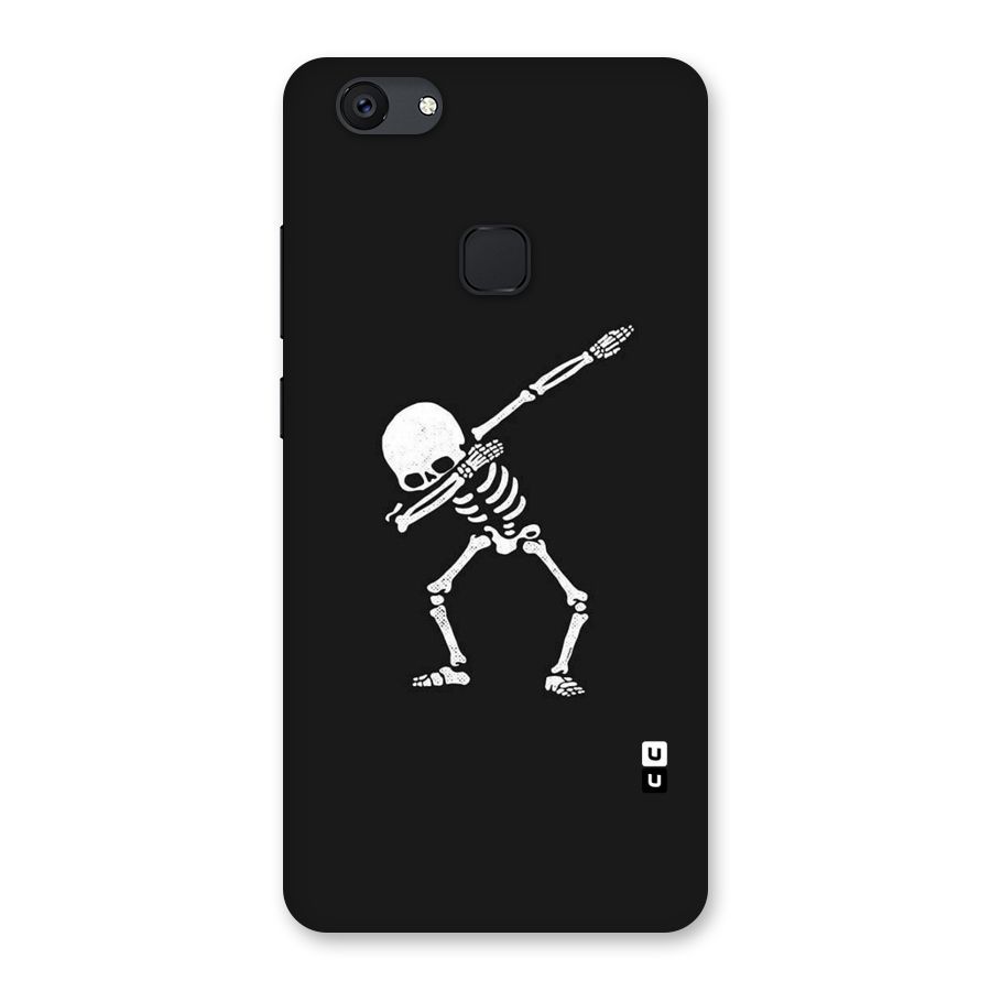 Skeleton Dab White Back Case for Vivo V7 Plus