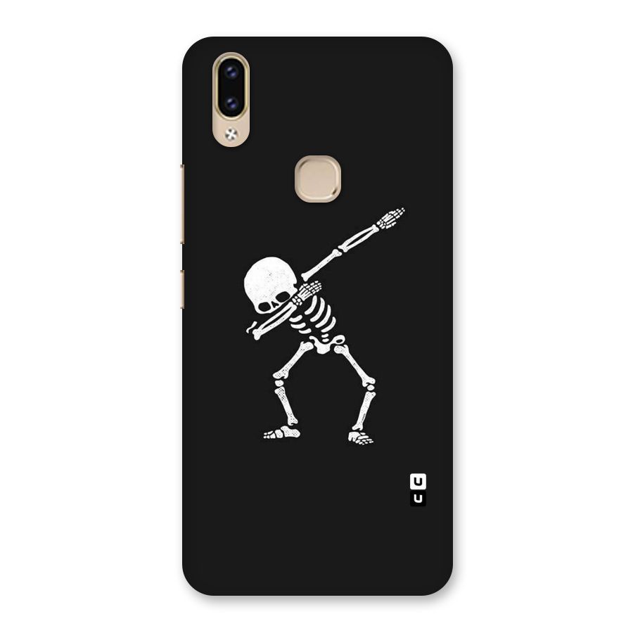 Skeleton Dab White Back Case for Vivo V9 Youth