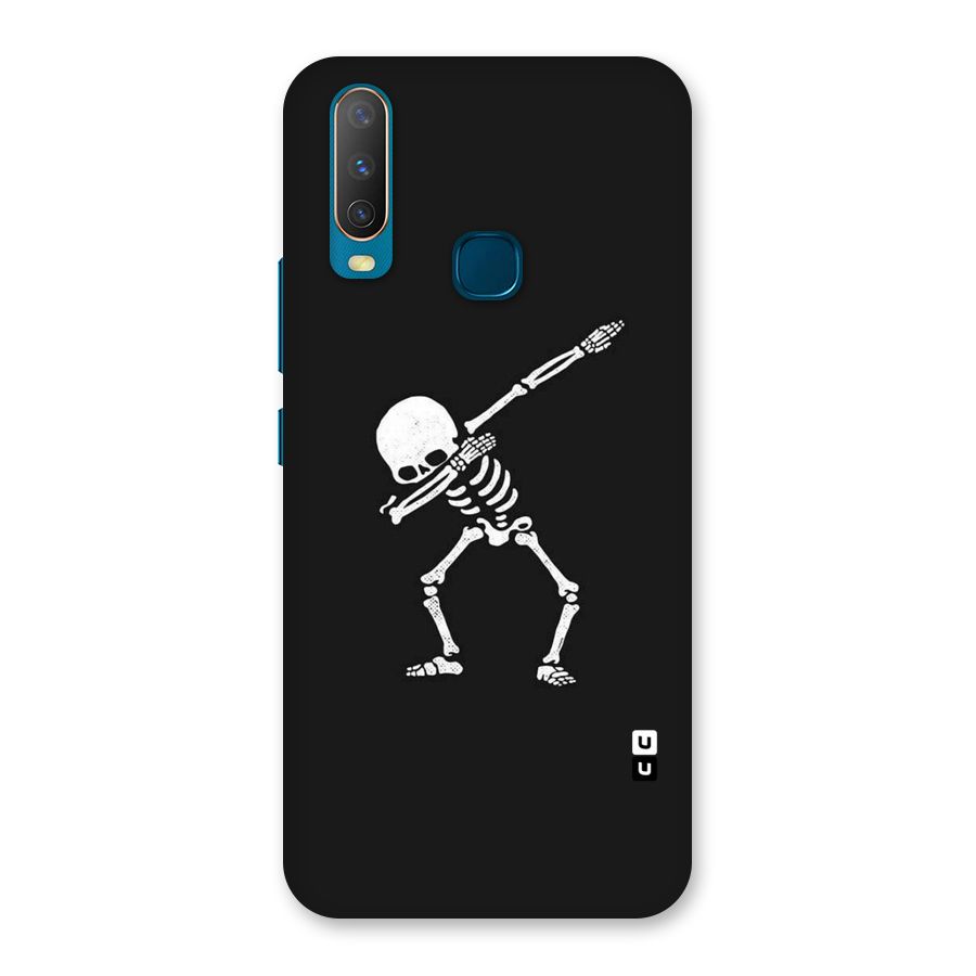 Skeleton Dab White Back Case for Vivo Y17