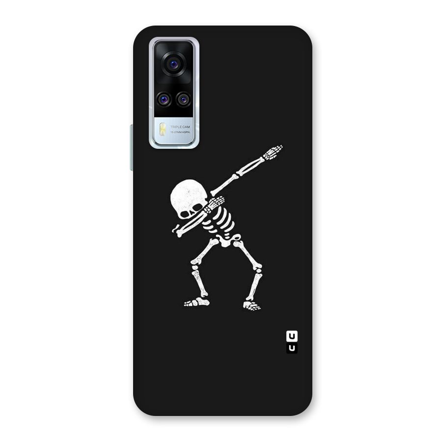 Skeleton Dab White Back Case for Vivo Y31