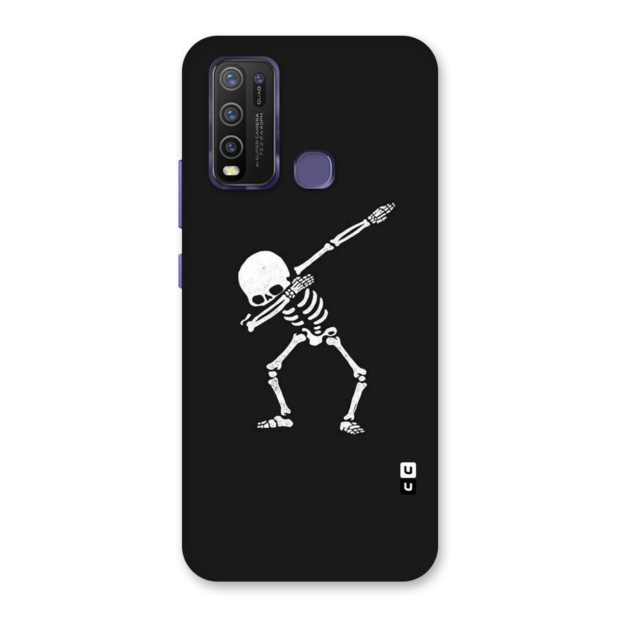 Skeleton Dab White Back Case for Vivo Y50