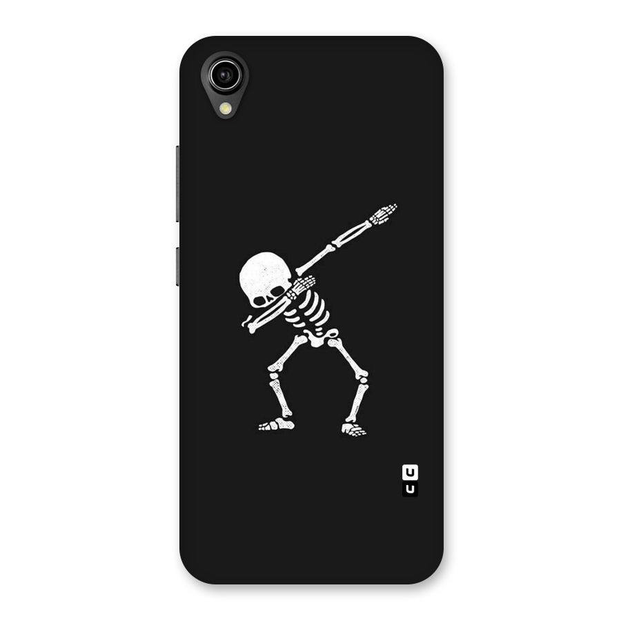 Skeleton Dab White Back Case for Vivo Y90