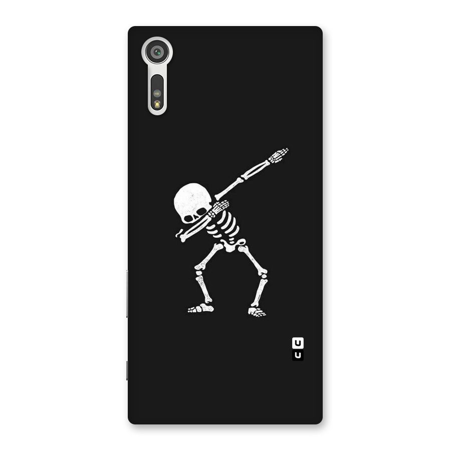 Skeleton Dab White Back Case for Xperia XZ