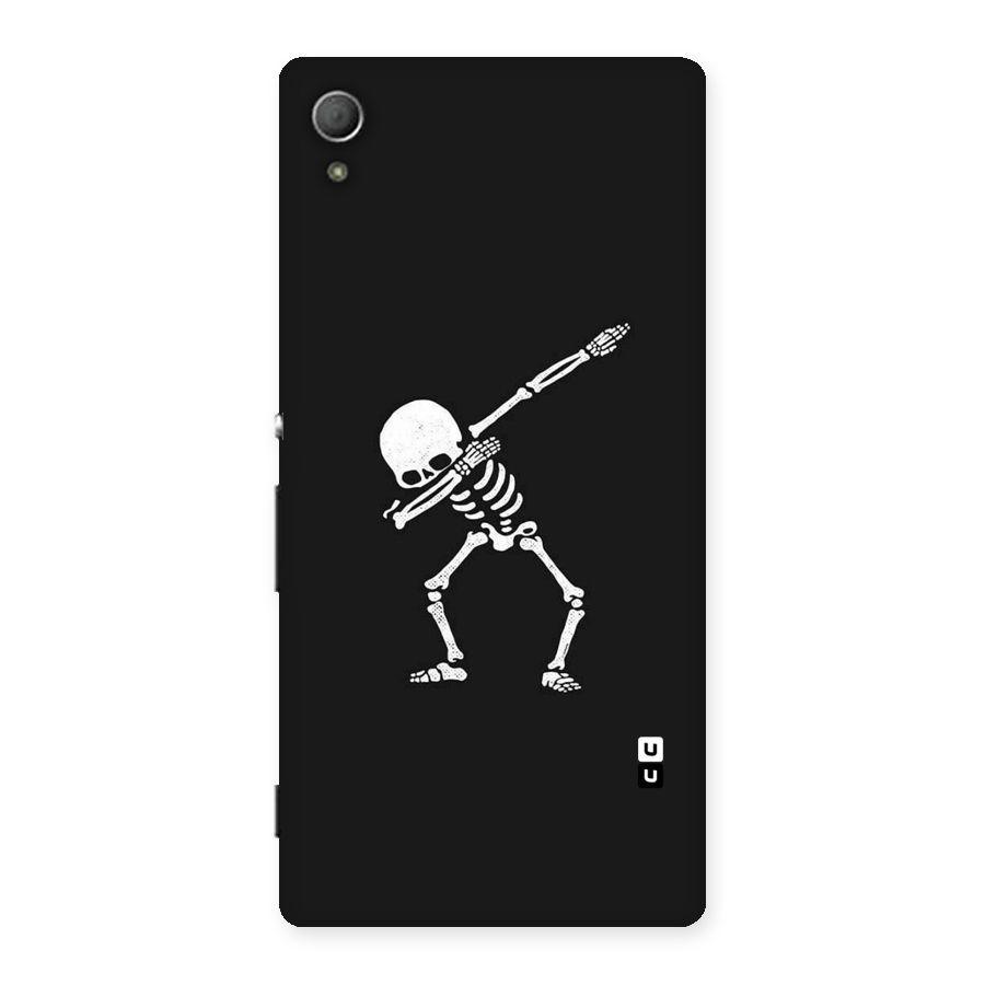 Skeleton Dab White Back Case for Xperia Z4