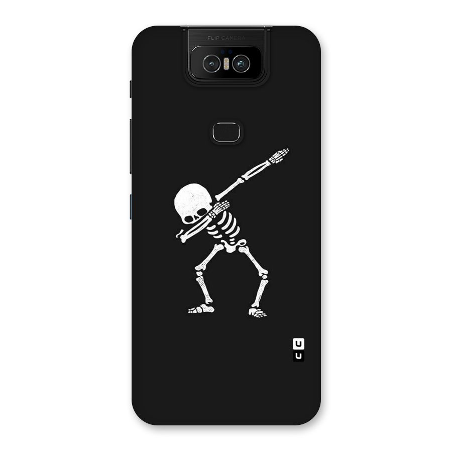 Skeleton Dab White Back Case for Zenfone 6z