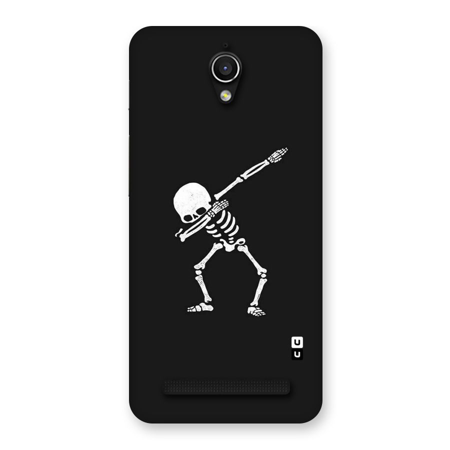 Skeleton Dab White Back Case for Zenfone Go