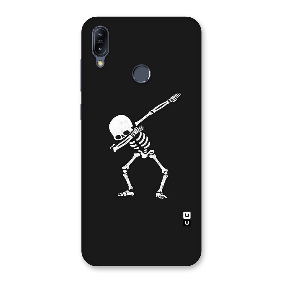 Skeleton Dab White Back Case for Zenfone Max M2