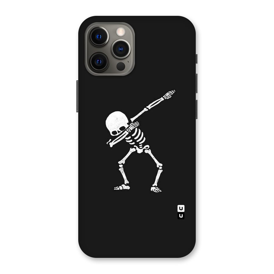 Skeleton Dab White Back Case for iPhone 12 Pro Max