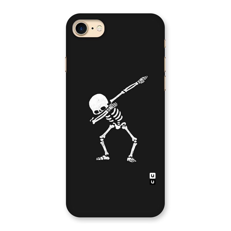 Skeleton Dab White Back Case for iPhone 7