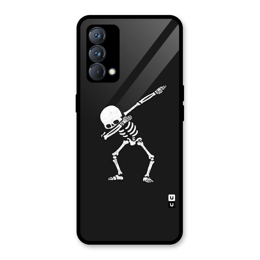 Skeleton Dab White Glass Back Case for Realme GT Master Edition