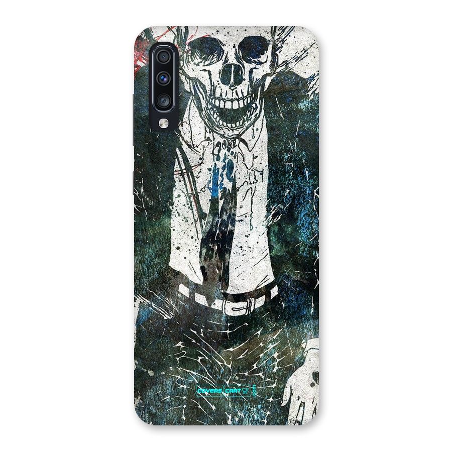 Skeleton in a Suit Back Case for Galaxy A70