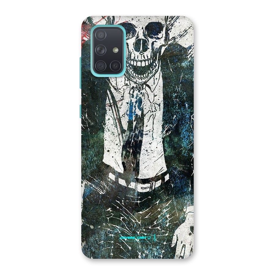 Skeleton in a Suit Back Case for Galaxy A71