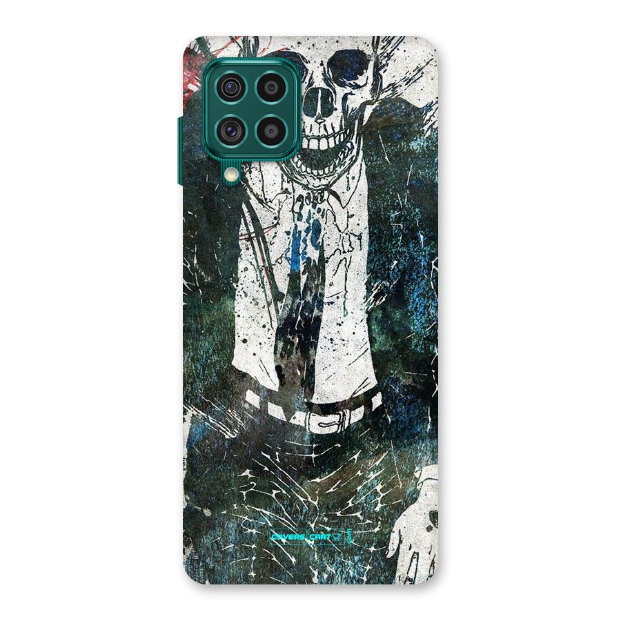 Skeleton in a Suit Back Case for Galaxy F62