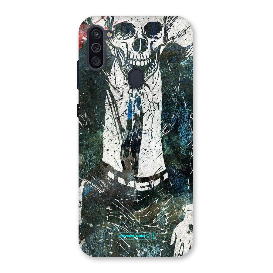 Skeleton in a Suit Back Case for Galaxy M11