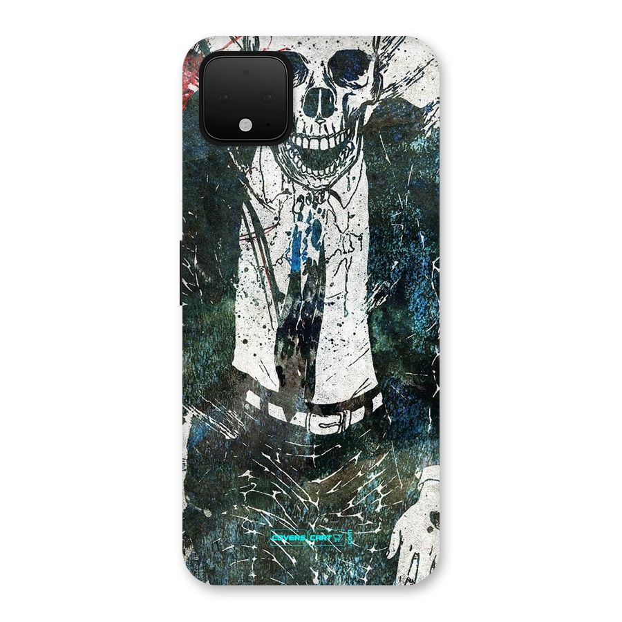 Skeleton in a Suit Back Case for Google Pixel 4 XL