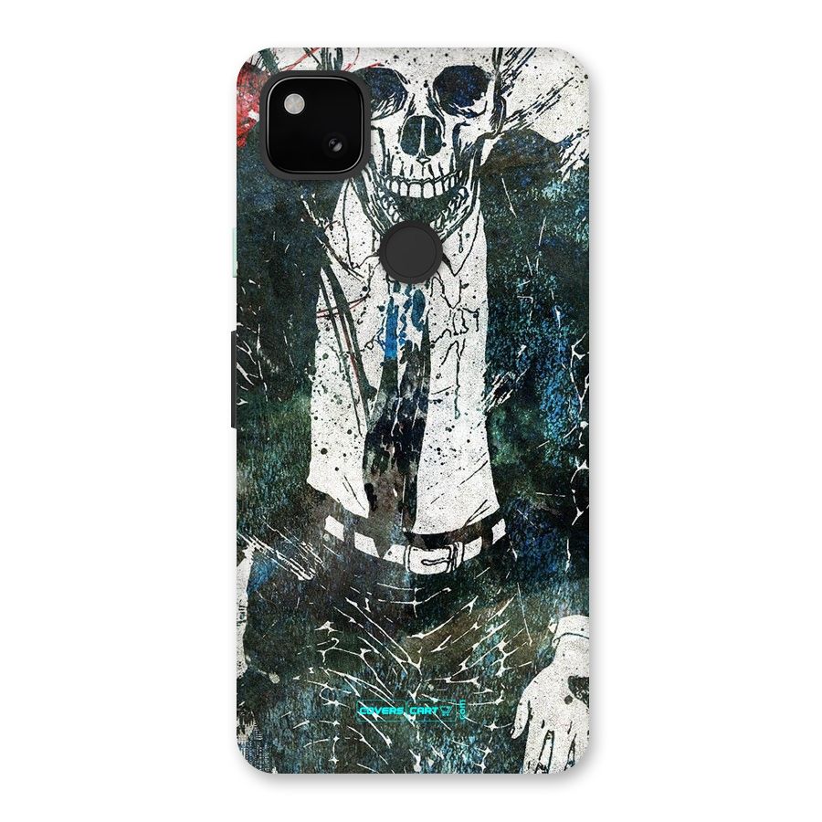 Skeleton in a Suit Back Case for Google Pixel 4a