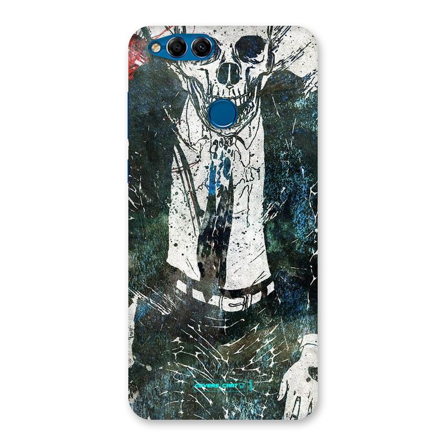 Skeleton in a Suit Back Case for Honor 7X