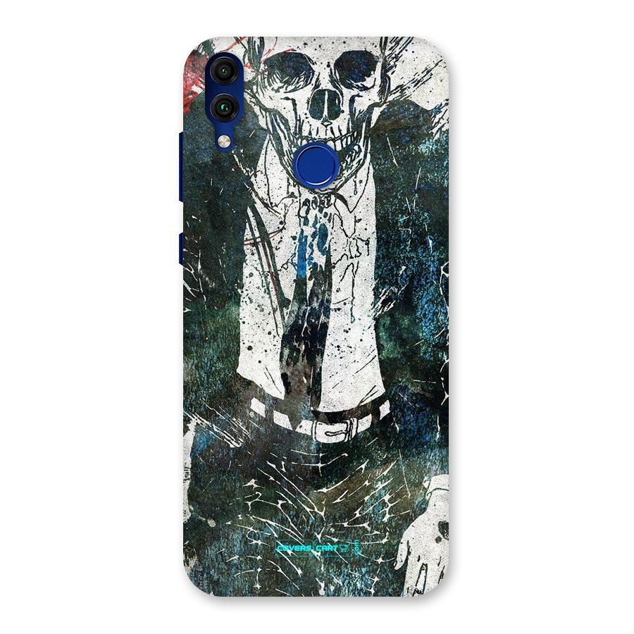 Skeleton in a Suit Back Case for Honor 8C