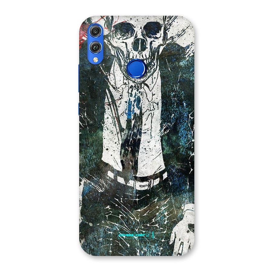 Skeleton in a Suit Back Case for Honor 8X