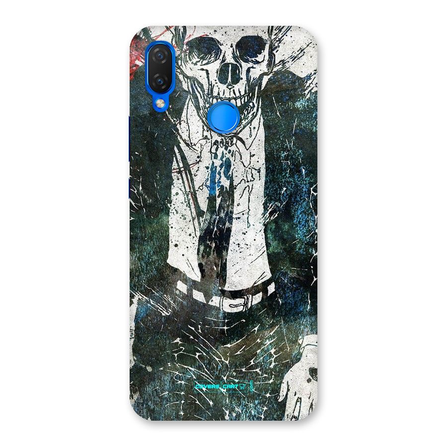 Skeleton in a Suit Back Case for Huawei P Smart+