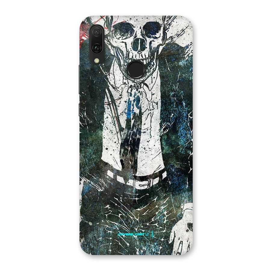 Skeleton in a Suit Back Case for Huawei Y9 (2019)