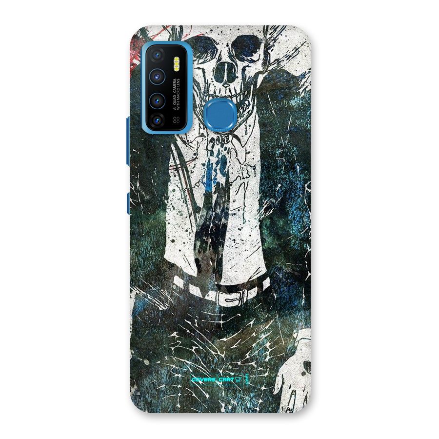 Skeleton in a Suit Back Case for Infinix Hot 9