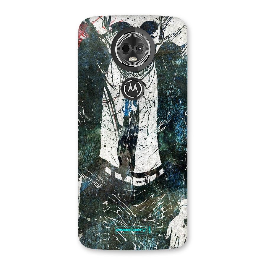 Skeleton in a Suit Back Case for Moto E5 Plus