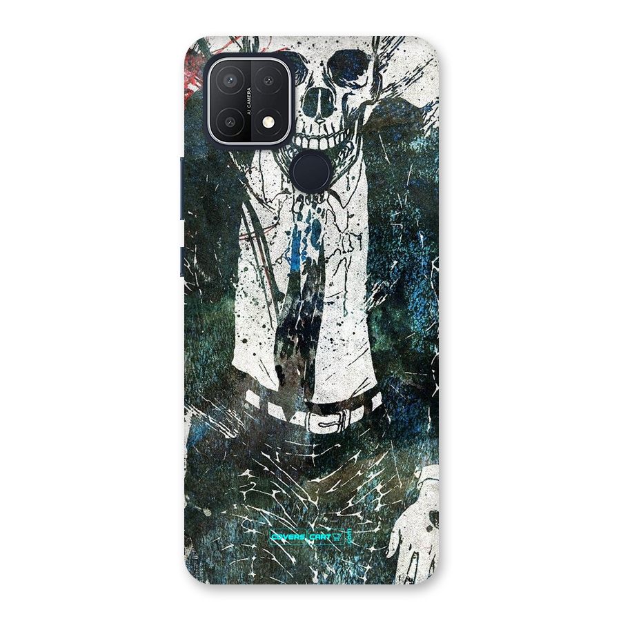 Skeleton in a Suit Back Case for Oppo A15