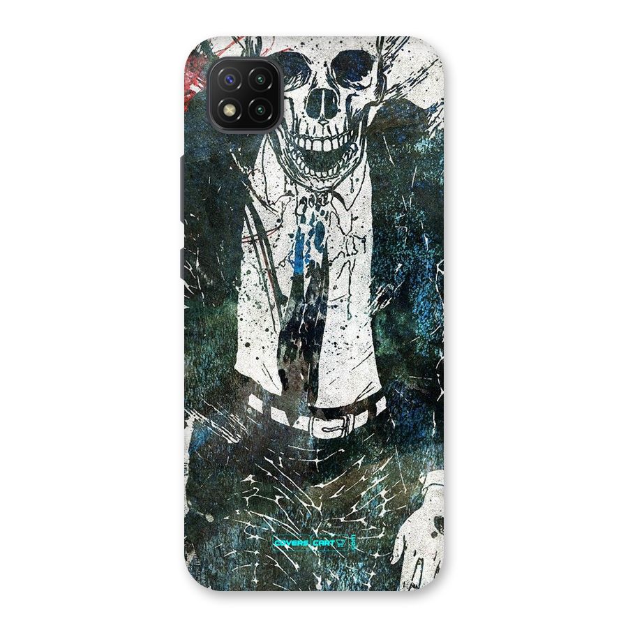 Skeleton in a Suit Back Case for Poco C3