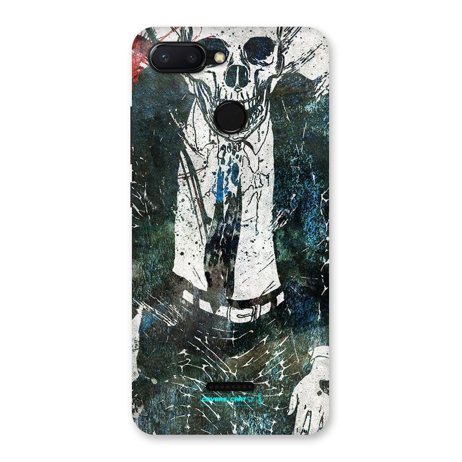 Skeleton in a Suit Back Case for Redmi 6