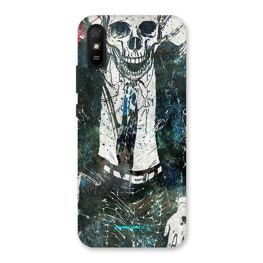 Skeleton in a Suit Back Case for Redmi 9A