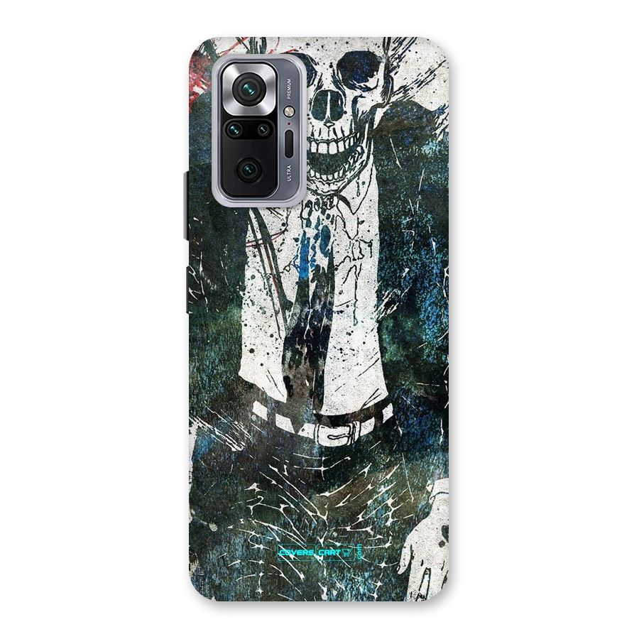 Skeleton in a Suit Back Case for Redmi Note 10 Pro